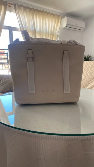 Bolso Adolfo Domínguez Beige
