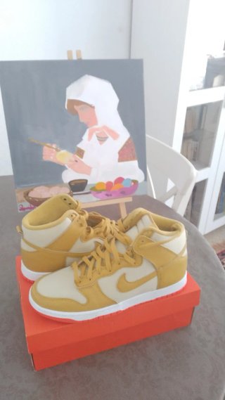 Nike Dunk High DV7215-700 Beige/Oro