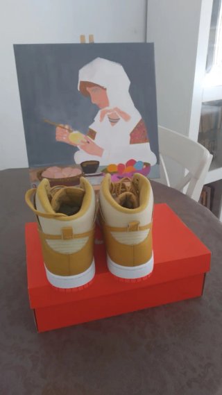 Nike Dunk High DV7215-700 Beige/Oro