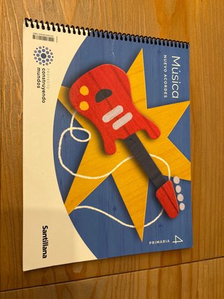 Libro Música 4º Primaria Santillana