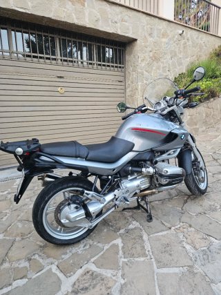 BMW R850R Edición Limitada Plata