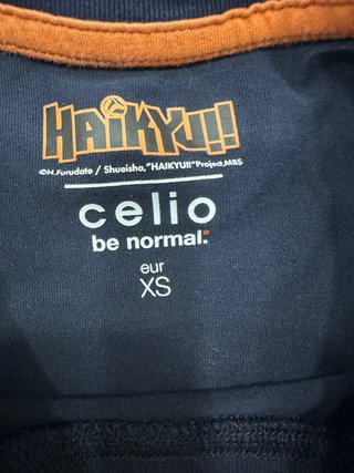Camiseta Haikyu!! Celio Talla M