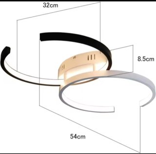 Lámpara Techo LED Aro Regulable