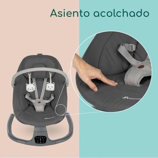 Hamaca eléctrica bebé oscilante con música