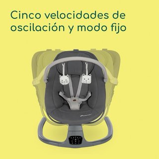 Hamaca eléctrica bebé oscilante con música