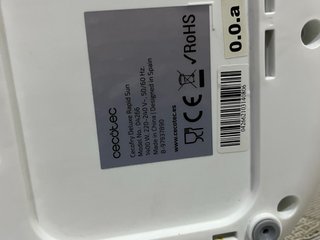 Cecofry Deluxe Freidora de Aire Blanca