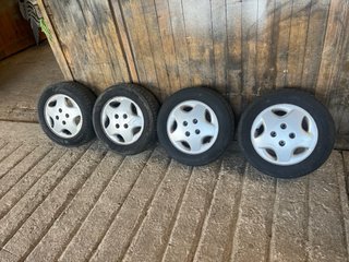 Llantas con neumáticos Citroën Peugeot
