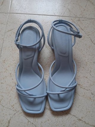 Sandalias Stradivarius Azul