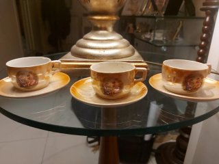 3 Tazzine Vintage Richard Ginori Anni 40