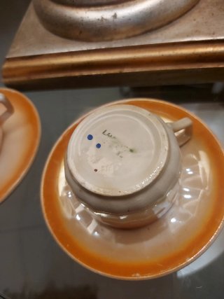 3 Tazzine Vintage Richard Ginori Anni 40