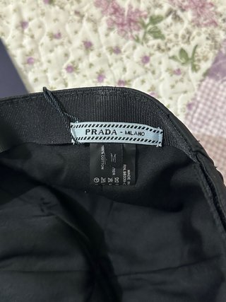 Gorra Prada Negra Talla M Nueva