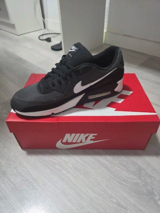 Nike Air Max 90 Zapatillas Negras Blancas