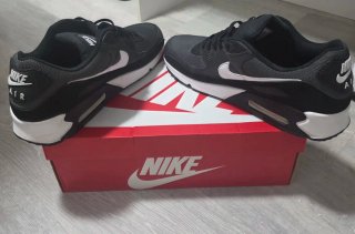 Nike Air Max 90 Zapatillas Negras Blancas