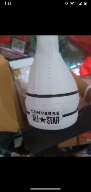 Converse Blancas Plataforma