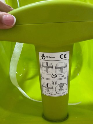 Columpio para niños verde