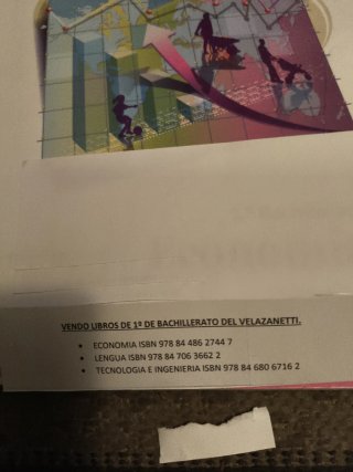Libros 1 Bachillerato ies Velazanetti