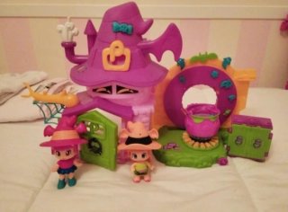 Lote Pinypon +figuritas de animales+ muñecas