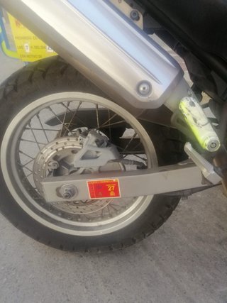 Yamaha XT660R gris/plata
