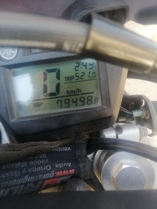 Yamaha XT660R gris/plata