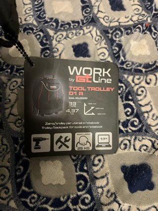 Mochila Trolley Portaherramientas WORK by GT LINE
