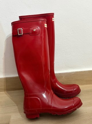 Botas Hunter Rojas Talla 39