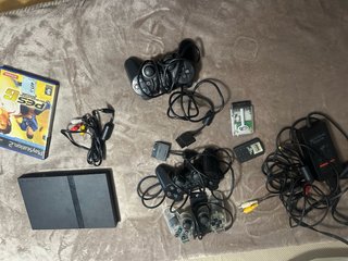 Playstation 2 Slim Negra + Accesorios
