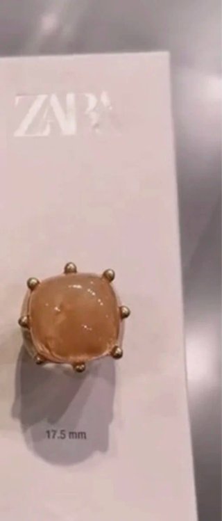 Lote 3 anillos Zara piedras colores