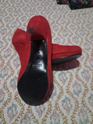 Zapatos de tacón Lodi rojos
