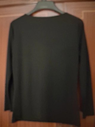 Chaqueta de punto Cortefiel negra talla M