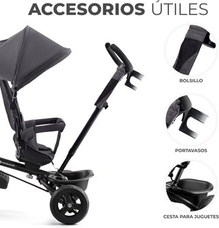 Kinderkraft Aveo Bebé Plegable Trike, Bicicleta