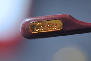 GAFAS VINTAGE CARTIER TANK LC PLATINO