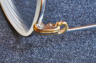 GAFAS VINTAGE CARTIER TANK LC PLATINO