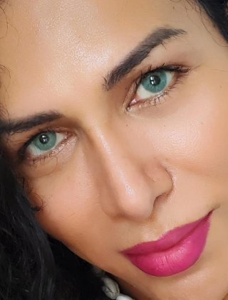 Lentillas de Color azul.