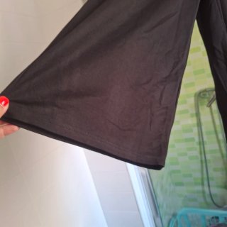 Pantalón negro fluido