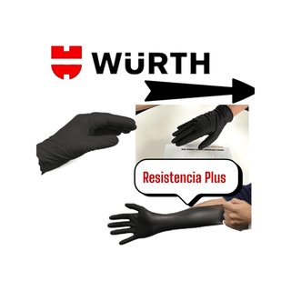 WURTH guantes nitrilo desechables profesionales