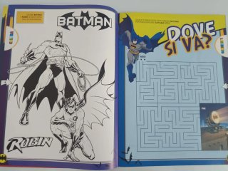 Batman gioca e colora n.1 con Poster + Busta Vuota