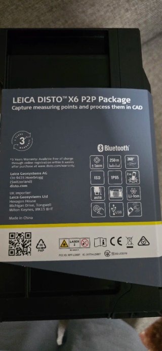 Leica DISTO X6 P2P
