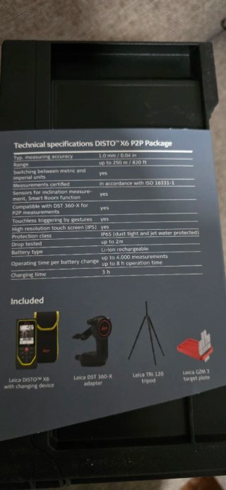 Leica DISTO X6 P2P