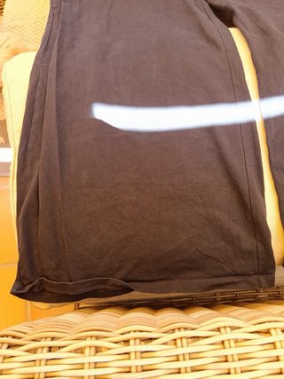 Pantalón palazzo Zara azul marino