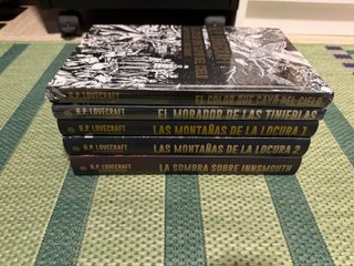 Lote H.P. Lovecraft de Gou Tanabe 5 Tomos