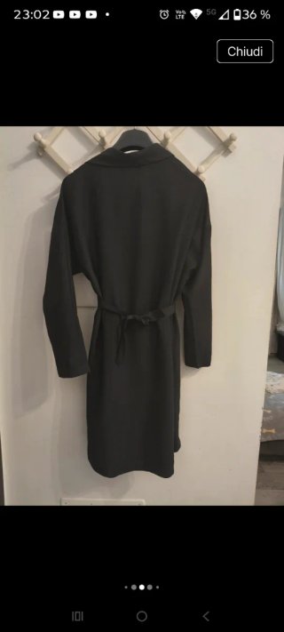 Abito cardigan Soho nero