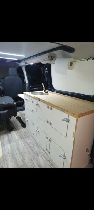 Furgoneta Camper Ford Transit custom