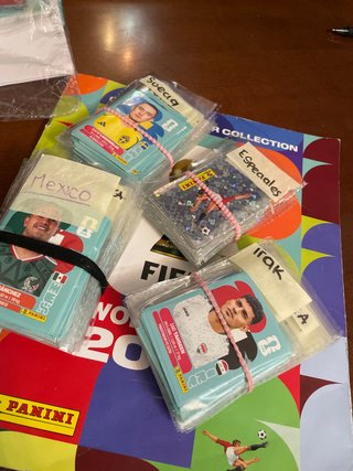Cromos Panini Mundial 2022