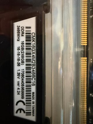 RAM Corsair Vengeance LPX 16GB DDR4 3466MHz
