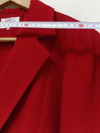 Americana SANGON manga 3/4 roja T.46 Perfecta