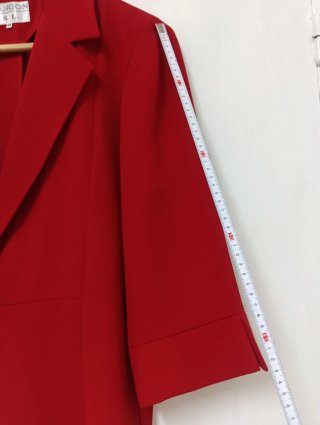 Americana SANGON manga 3/4 roja T.46 Perfecta