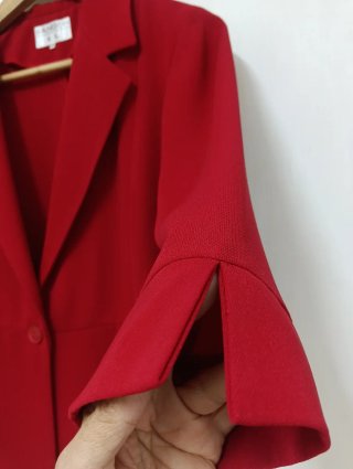 Americana SANGON manga 3/4 roja T.46 Perfecta