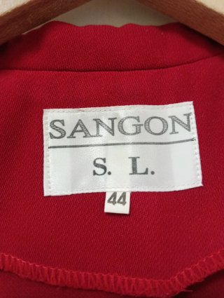 Americana SANGON manga 3/4 roja T.46 Perfecta
