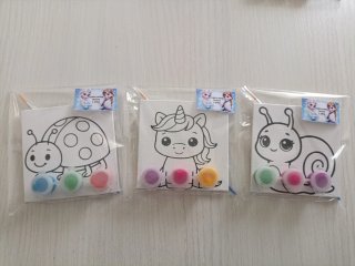Kits para colorear con pinturas