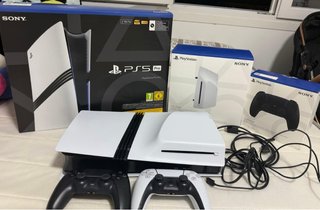 Consola Sony PS5 Pro Blanca 2TB + Disco externo
